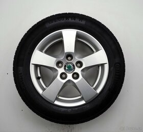 Škoda Fabia - Originání 14" alu kola - Letní pneu - 4
