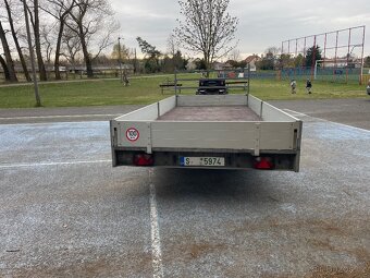 ✅Bržděný přívěs Hulco 3500 kg, 203x505 cm, nová STK ✅ - 4