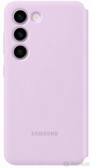 EF-ZS911CVE Samsung Clear View Pouzdro pro Galaxy S23 Lilac - 4