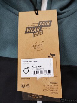 Mikina ORTOVOX FLEECE Light Hoody vel.XXL - levně - 4
