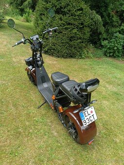 Elektro chopper koloběžka - 4