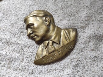 patriotika kovový Adolf Hitler na stěnu - 4