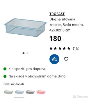 Ikea Trofast regál sestava - 4