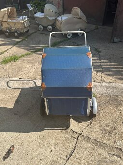 Retro kočárek Liberta na panenku - 4