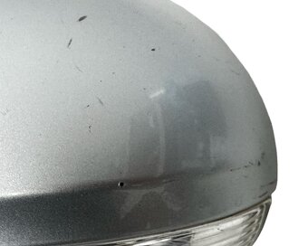 Levé zpětné zrcátko stříbrná metalíza LA7W VW Passat B6 07 - 4