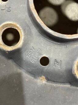 Originál plechové kola VW 16” - 4