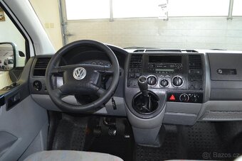 VW T5 Transportér 1.9 TDi 75kW/9míst/191000km/klima/tažné - 4