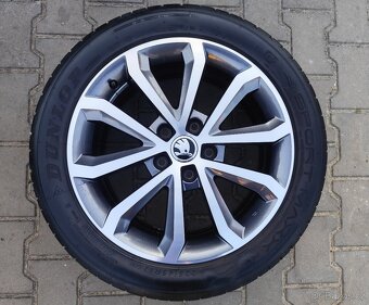 Alu kola originál Škoda Octavia III 5x112 R17 Hawk - 4