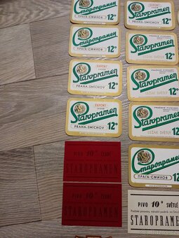 Pivní etikety Straropramen - 4