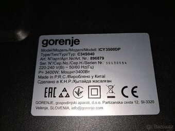 Indukční vařič Gorenje - 4