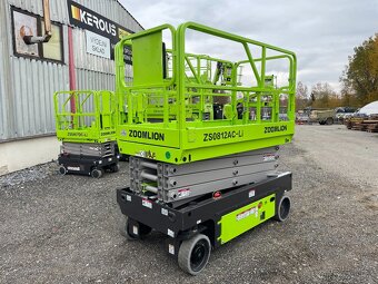 Ekologická nůžková plošina Zoomlion ZS0812AC - Li - 4