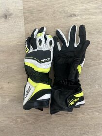 Dlouhé kožené rukavice na motorku vel. S - 4