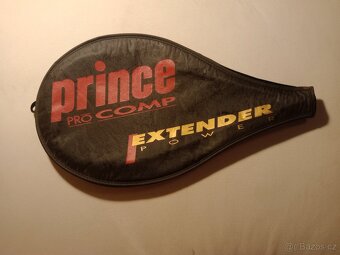 Tenisová starodávná pálka+obal stejný značky - 4