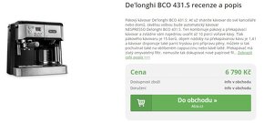 Kávovar NESPRESSO De’longhi BCO 431.S - 4