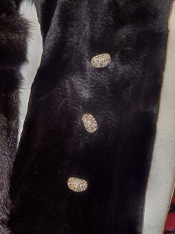 Norkový kožich, unikátní paleto, SUPERB Quality - 4