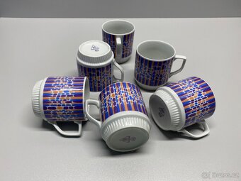 hrneček retro hrneček starý hrneček hrnečky sběratelské sada - 4