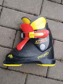 Dětské lyže 80, lyžáky, přilba - 4
