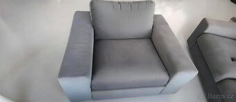 Vimle IKEA gauč 3 místný a křeslo - 4