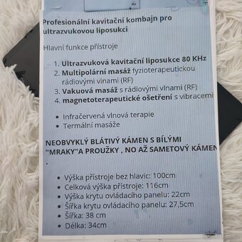 Profesionální kavitační kombajn na ultrazvukovou liposukci - 4