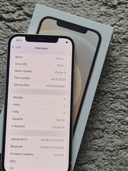 iPhone 12 128gb baterie 94% - 4