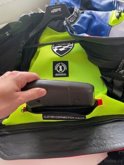 4SR RR EVO PEARL BLUE AR pánská dvoudílná moto kombinéza - 4
