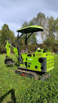 Minibagr Kingway M07 680 kg; 8,6 kW - 4