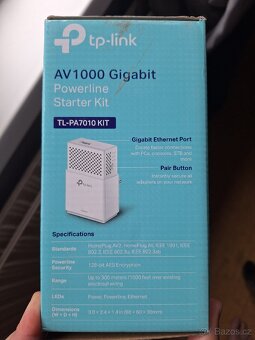 Prodám TP-LINK AV1000 TL-PA7010 KIT - 4
