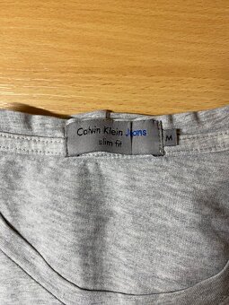 Tričko Calvin Klein Jeans vel. M Top Stav - 4
