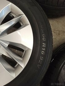 ŠKODA OCTAVIA 4-TWISTER-16"NOVÁ ALU S LETNÍMI PNEU 205/60 - 4