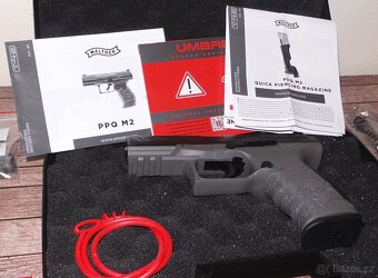 PISTOLE UMAREX T4E WALTHER PPQ M2 .43 + příslušenství - 4