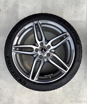 Mercedes E class W213 AMG Alu R19 5x112 Zimní Michelin - 4