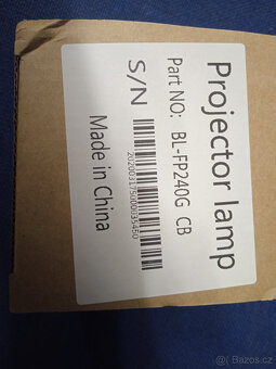 Nová náhradní Lampa do projektoru BL FP 240 G - 4