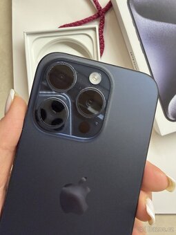 Iphone 15 pro 128 gb blue titan - 4