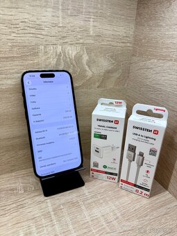 APPLE IPHONE 14 PRO 256GB SPACEGRAY 100% BATERIE - ZÁRUKA - - 4