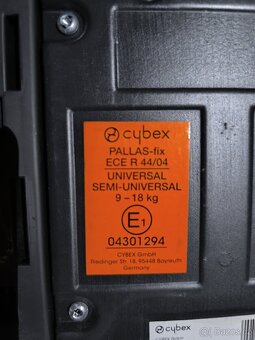 Dětská autosedačka Cybex Pallas Fix 9-18kg - 4