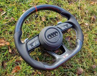 VYHRIEVANY VOLANT AUDI / KARBÓN SPORTOVY / ZKOSENY - 4