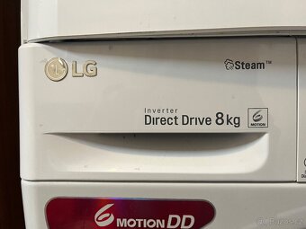 Pračka LG Inverter Direct Drive 8kg - Parní praní, A+++ - 4