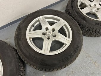 Alu kola 5x114,3 R16 Zimní pneu Nexen 215/65 R16 - 4