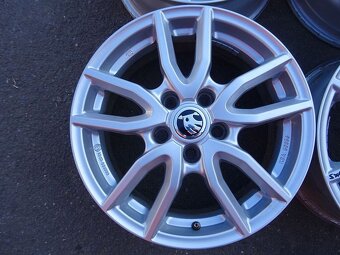 Alu disky na VW, Škoda 16", 5x112, ET 43, šíře 6,5J - 4