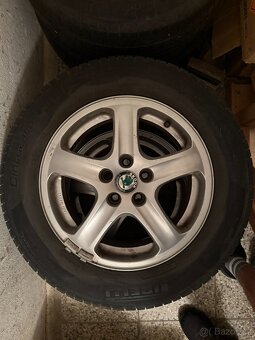 ALU SKODA OCTAVI 1 + pneu letní 195/65 R15 Pirelli - 4