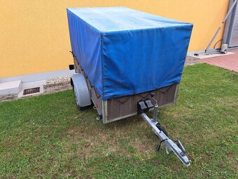 Přívěsný vozík s plachtou, za osobní automobil - 4