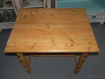 Starý smrkový stůl - 4