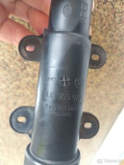 Superb 2 do 2013- ostřikovač světla+krytka chrom - 4