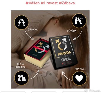 Karetní hra Pravda nebo Úkol Spicy edition - 4