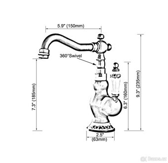 Baterie nová mosazná - 4