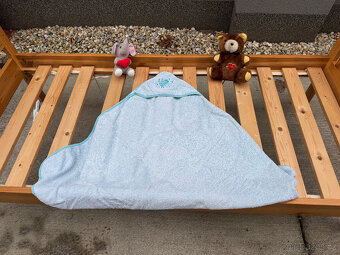 Dětská dřevěná postýlka Ikea Kritter + rošt Ikea Sultan Lade - 4