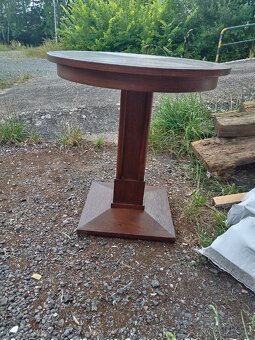 Art Deco stolek ve stylu Jindřicha Halabaly - 4