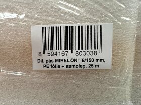 Pás dilatační samolepicí s PE folií 8×150 mm (25 m/ks) - 4