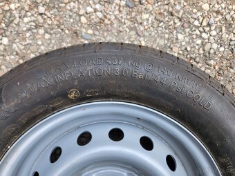 Sada 4 1/2Jx13H2 ET30 5 x 112 , pneu 165/70R13 79N - 4