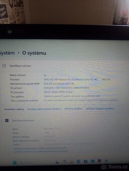 Prodám notebook HP ProBook 455 G2 PRODANO - 4